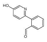 2-(5-hydroxypyridin-2-yl)benzaldehyde Structure