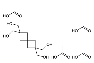 acetic acid,[2,2,6-tris(hydroxymethyl)spiro[3.3]heptan-6-yl]methanol Structure