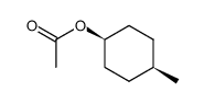 cis-4-methylcyclohexyl acetate结构式