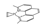 ethylene(2,9-dimethyl-1,10-phenanthroline)platinum结构式