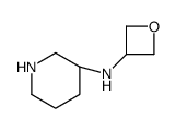 (S)-N-(Oxetan-3-yl)piperidin-3-amine Structure