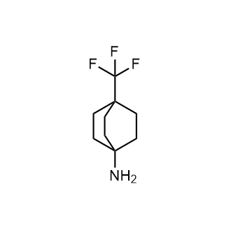 4-(Trifluoromethyl)bicyclo[2.2.2]Octan-1-amine Structure