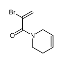 Pyridine, 1-(2-bromo-1-oxo-2-propenyl)-1,2,3,6-tetrahydro- (9CI) structure