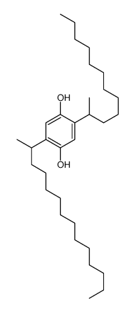 2-dodecan-2-yl-5-tetradecan-2-ylbenzene-1,4-diol Structure