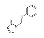 2-(phenylthiomethyl)pyrrole结构式