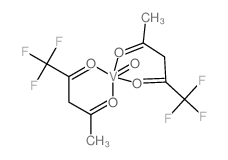 Vanadium,oxobis(1,1,1-trifluoro-2,4-pentanedionato-kO2,kO4)-结构式