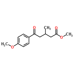 Methyl 5-(4-methoxyphenyl)-3-methyl-5-oxopentanoate图片