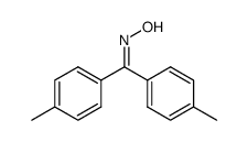 bis(4-methylphenyl)methanone oxime Structure