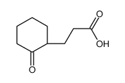 3-[(1S)-2-oxocyclohexyl]propanoic acid Structure