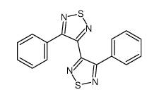 3-phenyl-4-(4-phenyl-1,2,5-thiadiazol-3-yl)-1,2,5-thiadiazole Structure