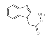 METHYL 2-(1H-BENZO[D]IMIDAZOL-1-YL)ACETATE Structure