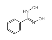 N,N-dihydroxybenzenecarboximidamide Structure