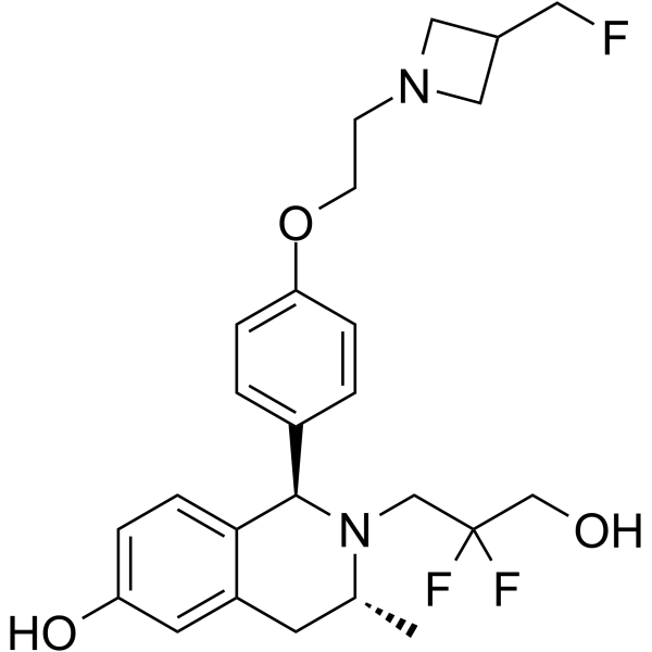 Estrogen receptor antagonist 6结构式