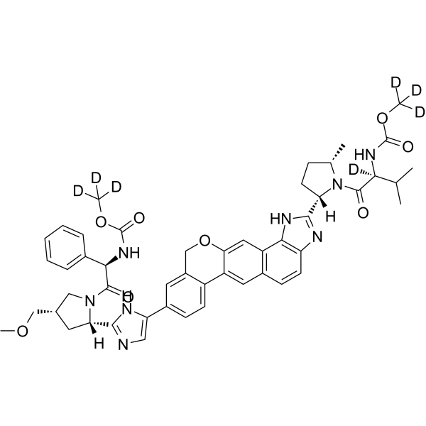 Velpatasvir-d7结构式