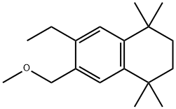 6-ethyl-7-methoxymethyl-1,2,3,4-tetrahydro-1,1,4,4-tetramethylnaphthalene Structure