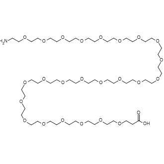 Amino-PEG24-acid structure