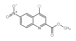 METHYL 4-CHLORO-6-NITRO-QUINOLINE-2-CARBOXYLATE picture