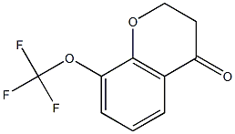 8-(TRIFLUOROMETHOXY)CHROMAN-4-ONE structure