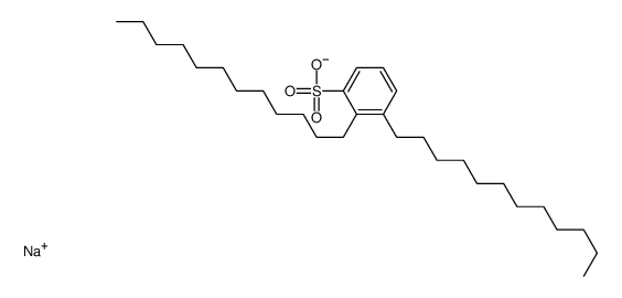 sodium,2,3-didodecylbenzenesulfonate结构式