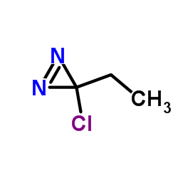 3-Chloro-3-ethyldiazirine Structure