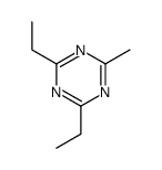 2,4-diethyl-6-methyl-1,3,5-triazine Structure