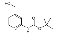 2-(Boc-amino)-4-(hydroxymethyl)pyridine Structure