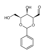 2,4-O-Benzylidene-L-xylose Structure