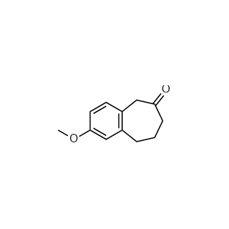 2-Methoxy-5,7,8,9-tetrahydro-6h-benzo[7]annulen-6-one structure