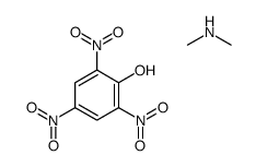 N-methylmethanamine,2,4,6-trinitrophenol结构式