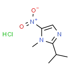 2-isopropyl-1-methyl-5-nitro-1H-imidazolium chloride picture