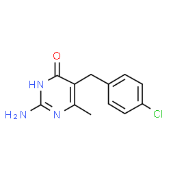 2-Amino-5-(4-chlorobenzyl)-6-methylpyrimidin-4(3H)-one图片