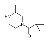 Piperazine, 1-(2,2-dimethyl-1-oxopropyl)-3-methyl- (9CI) Structure