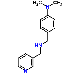 N,N-Dimethyl-4-{[(3-pyridinylmethyl)amino]methyl}aniline Structure