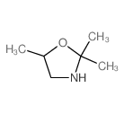 2,2,5-Trimethyloxazolidine Structure