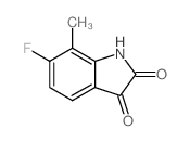 6-Fluoro-7-Methyl Isatin structure