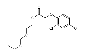 2-(ethoxymethoxy)ethyl 2-(2,4-dichlorophenoxy)acetate Structure