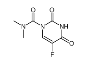 5-fluoro-2,4-dioxo-3,4-dihydro-2H-pyrimidine-1-carboxylic acid dimethylamide Structure