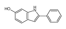 2-phenyl-1H-indol-6-ol Structure