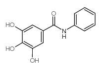 3,4,5-trihydroxybenzanilide structure