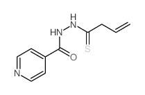 N-but-3-enethioylpyridine-4-carbohydrazide picture