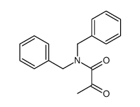 N,N-dibenzyl-2-oxopropanamide Structure