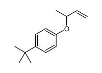 1-but-3-en-2-yloxy-4-tert-butylbenzene结构式