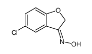 5-chloro-benzofuran-3-one oxime Structure