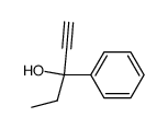 3-phenyl-1-pentyn-3-ol structure