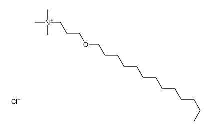 trimethyl[3-(tridecyloxy)propyl]ammonium chloride structure