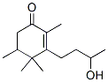 3-(3-Hydroxybutyl)-2,4,4,5-tetramethyl-2-cyclohexen-1-one结构式