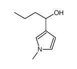 1-(1-methylpyrrol-3-yl)butan-1-ol Structure