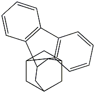 Spiro[adamantane-2,9'-fluorene] structure