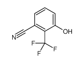 3-hydroxy-2-(trifluoromethyl)benzonitrile Structure