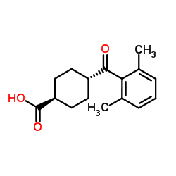 trans-4-(2,6-Dimethylbenzoyl)cyclohexanecarboxylic acid图片